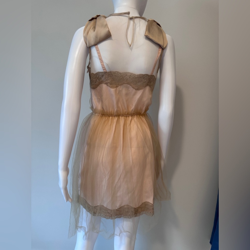 Rodarte fairycore coquette lacey tulle mini dress - Picture 8 of 10